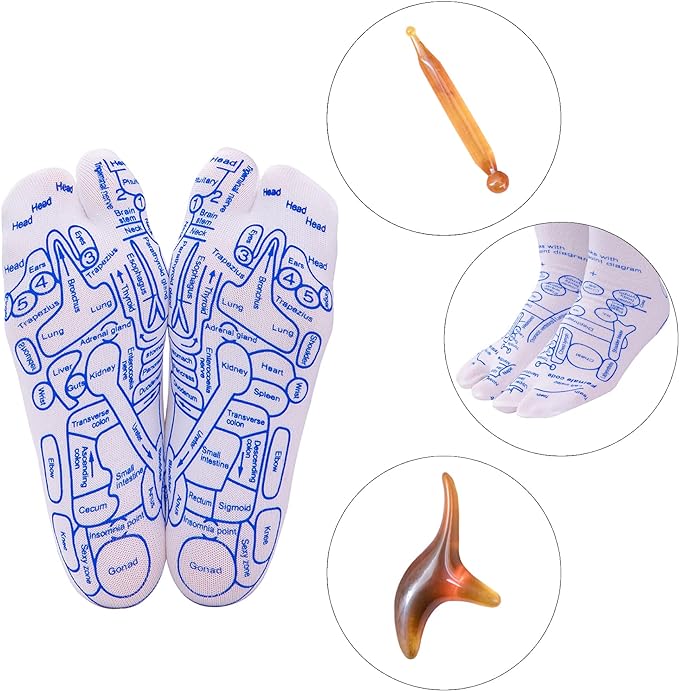 Unisex Reflexologie Sokken voor Comfort en Welzijn 2