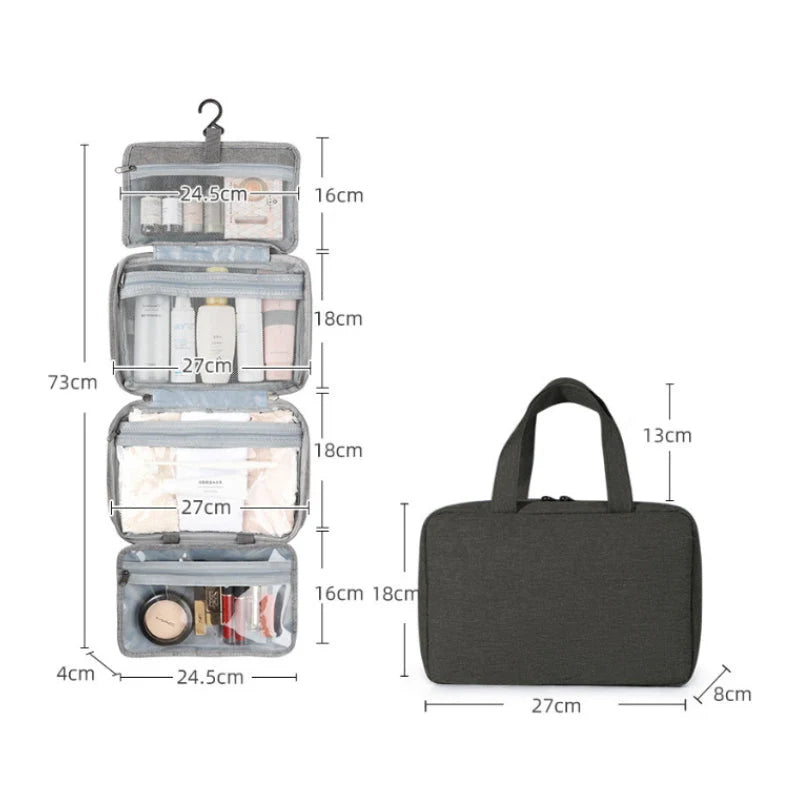 Unisex Reis Organizer Compact en Functioneel 0