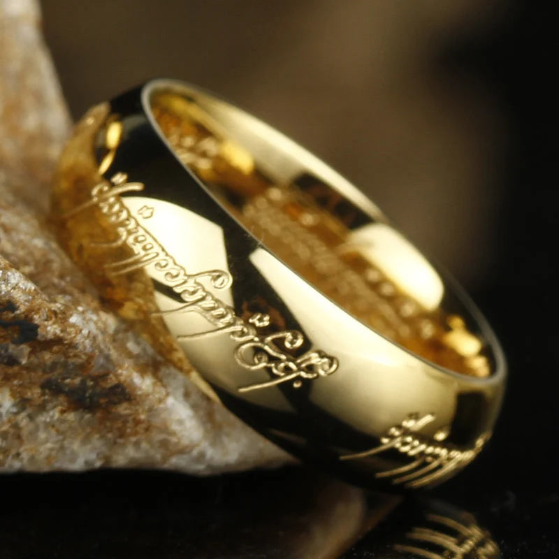 Unisex Ring Met Lichtgevend Elfenschrift 7