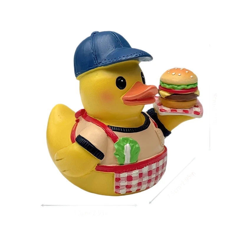 Unisex Rubber Eend Grillmeester Design Speels Accessoire 4