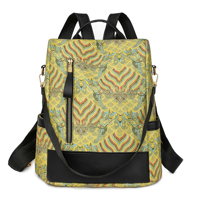 Unisex Rugzak Getextureerd Modern Design Voor School En Laptop Gebruik 2