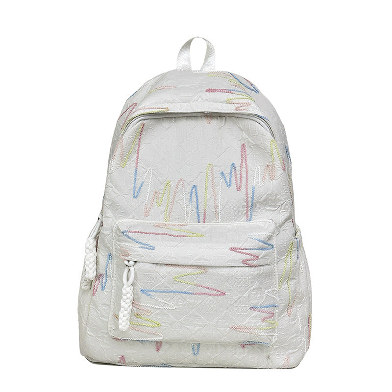 Unisex Rugzak Met Artistiek Patroon Modern Design 1