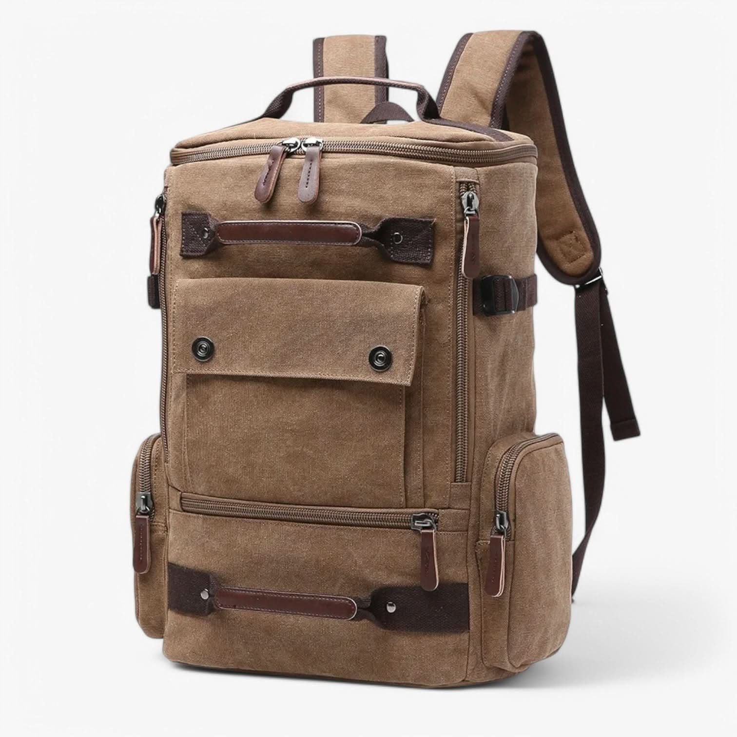 Unisex Rugzak met Laptopvak en Vintage Look 4