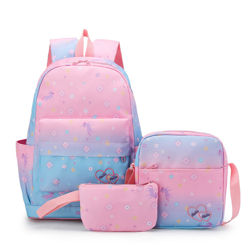 Unisex Rugzakset Met Speels Patroon 0