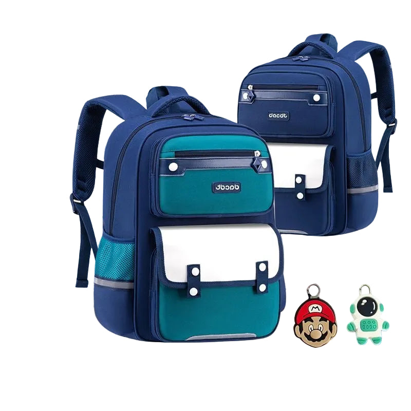 Unisex Schoolrugzak Met Meerdere Compartimenten Functioneel Design 0