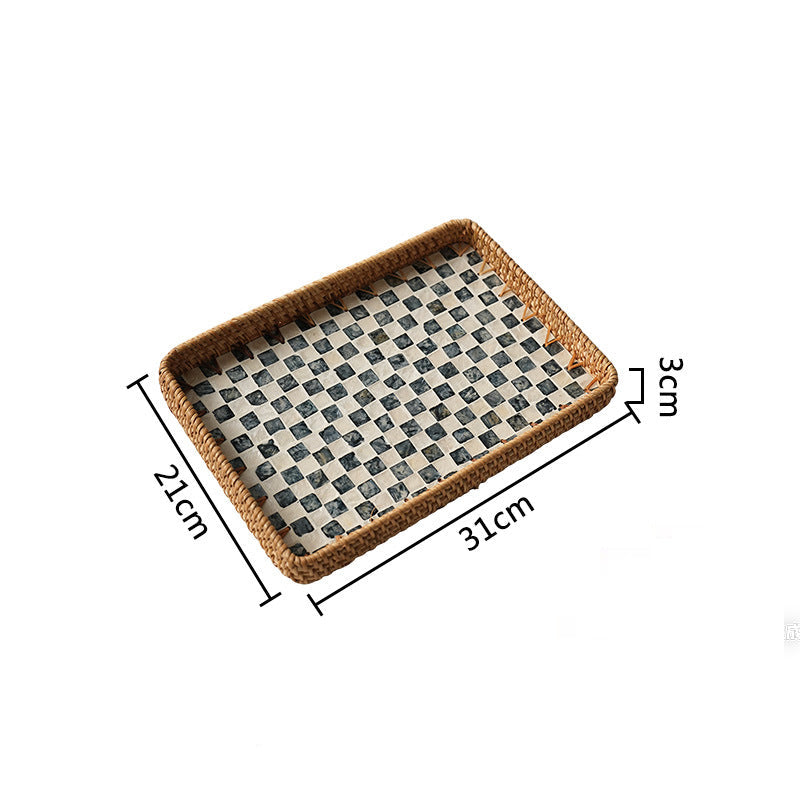Unisex Serveerschaal Rectangular Stijlvol 0