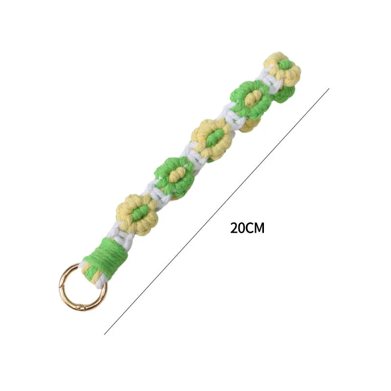 Unisex Sleutelhanger Bloemendesign Functioneel Accessoire 0