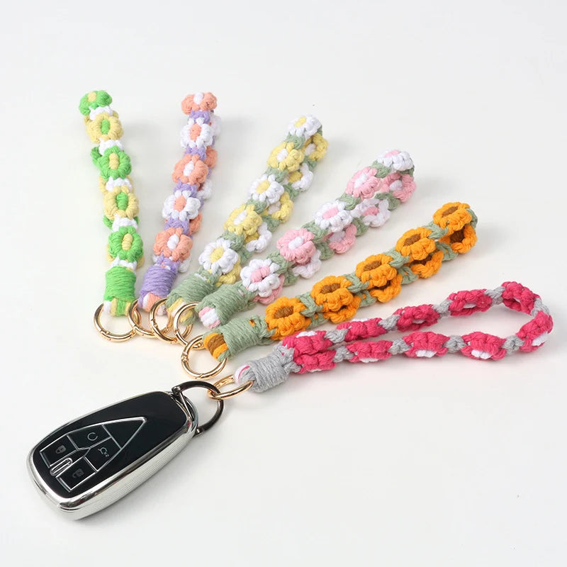 Unisex Sleutelhanger Bloemendesign Functioneel Accessoire 1