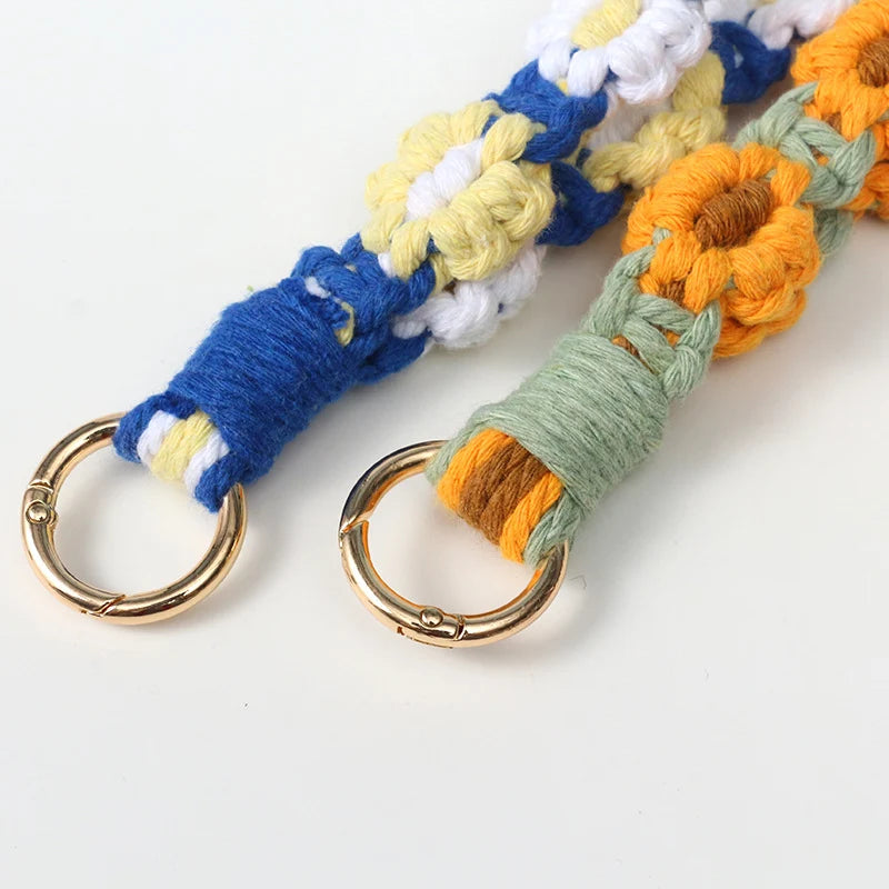 Unisex Sleutelhanger Bloemendesign Functioneel Accessoire 3