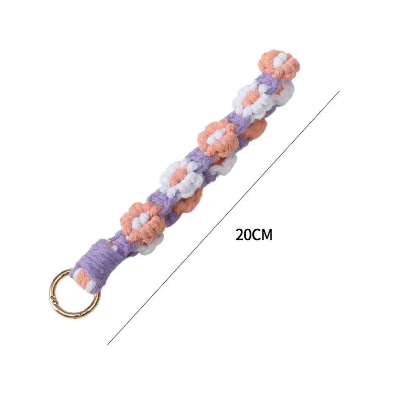 Unisex Sleutelhanger Bloemendesign Functioneel Accessoire 6