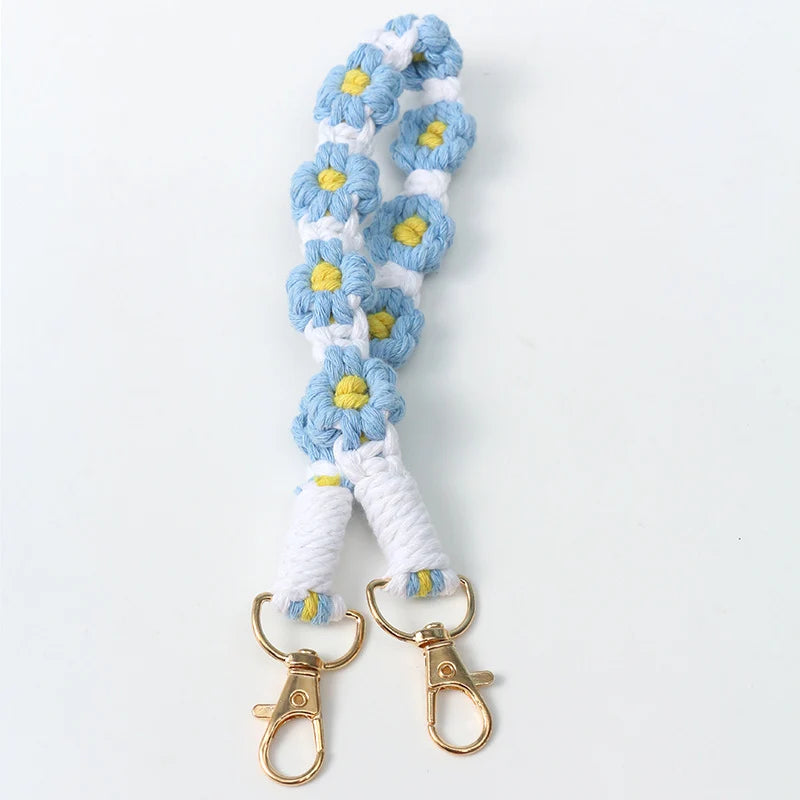 Unisex Sleutelhanger Bloemenmotief Functioneel Accessoire 11