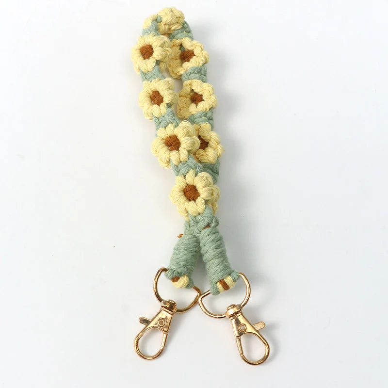 Unisex Sleutelhanger Bloemenmotief Functioneel Accessoire 12