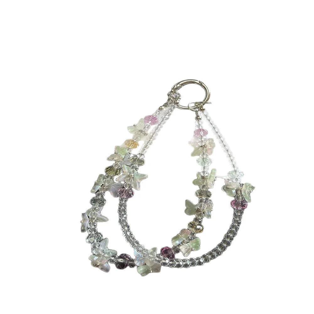 Unisex Sleutelhanger Bloemenmotief Stijlvol Accessoire 3