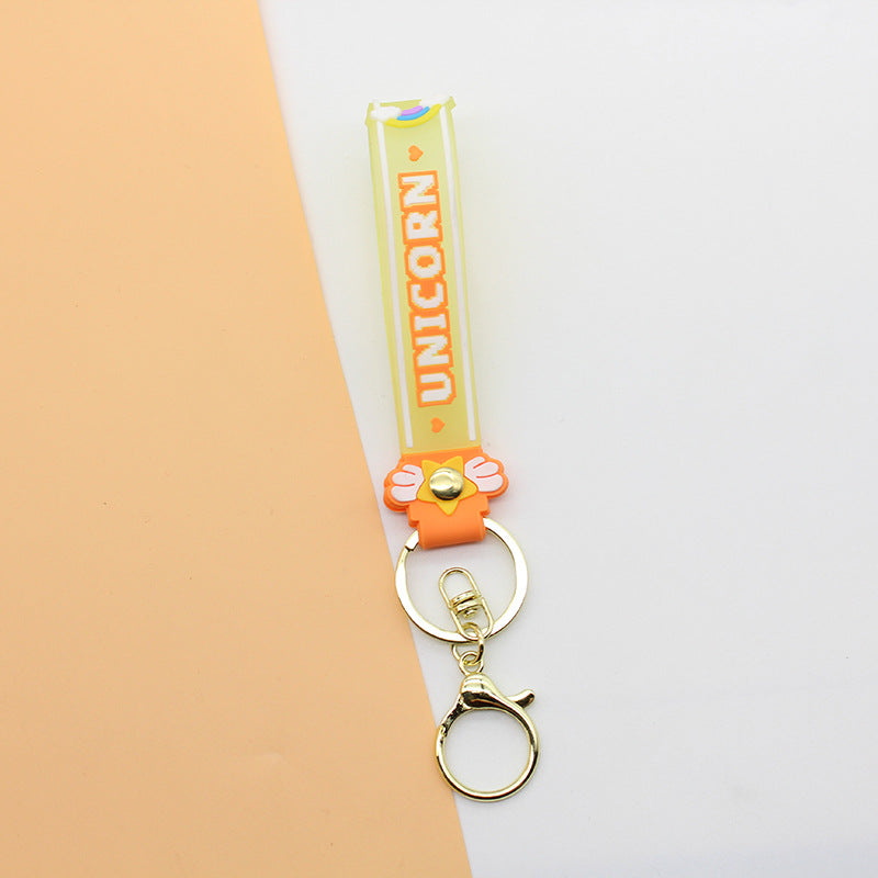 Unisex Sleutelhanger Eenhoorn Design Speels Accessoire 10