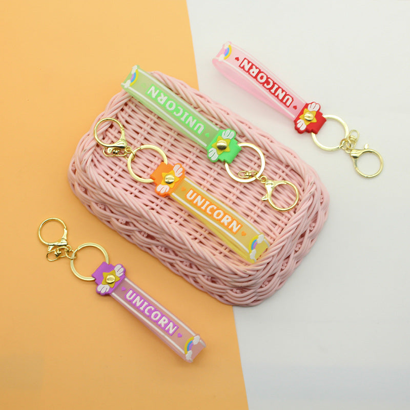 Unisex Sleutelhanger Eenhoorn Design Speels Accessoire 4