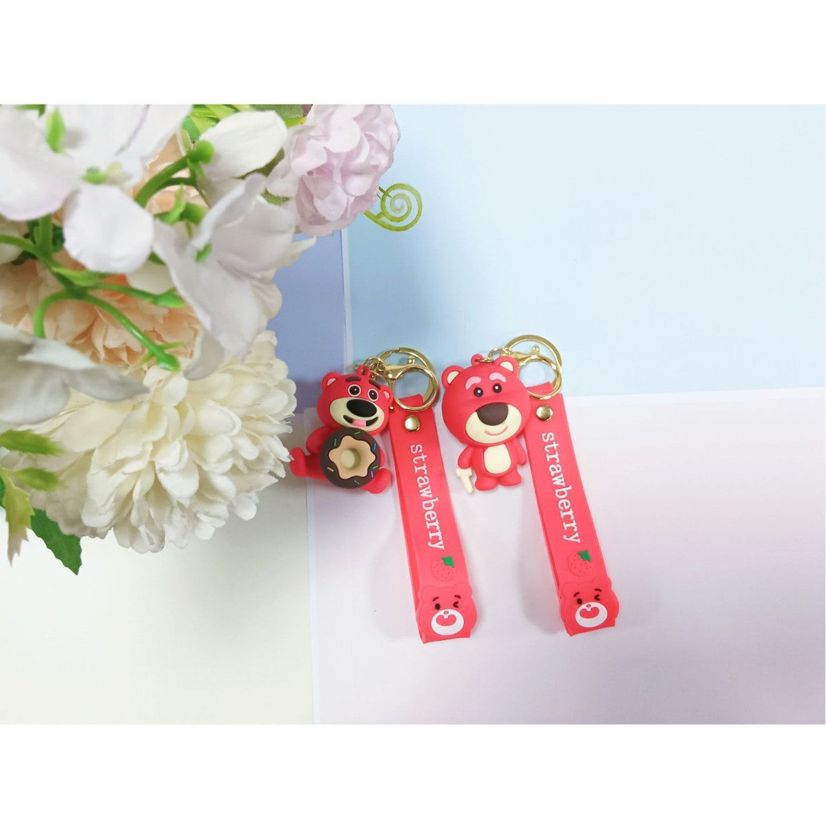 Unisex Sleutelhanger Met Berenmotief Speels Design 4