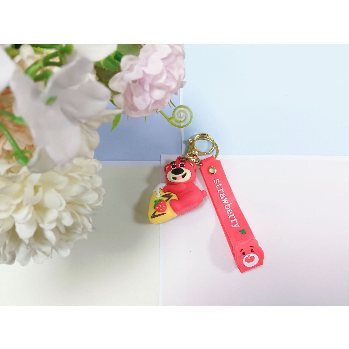 Unisex Sleutelhanger Met Berenmotief Speels Design 7