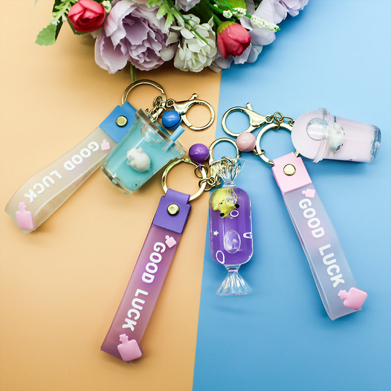 Unisex Sleutelhanger Met Decoratief Cocktailontwerp 2