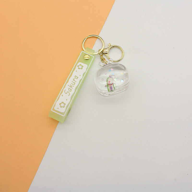 Unisex Sleutelhanger Met Gedetailleerd Watermotief 6