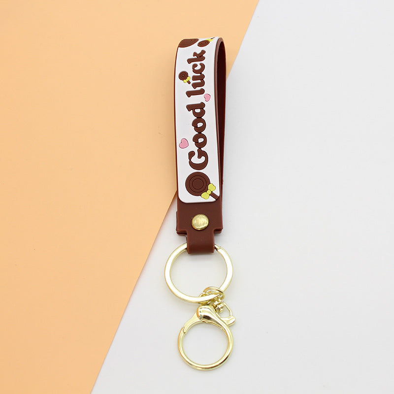Unisex Sleutelhanger Met Inspirerende Tekst 0