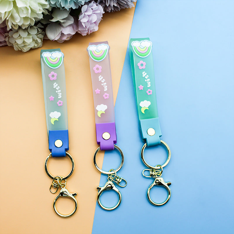 Unisex Sleutelhanger Met Karabijnhaak Modern Design 3