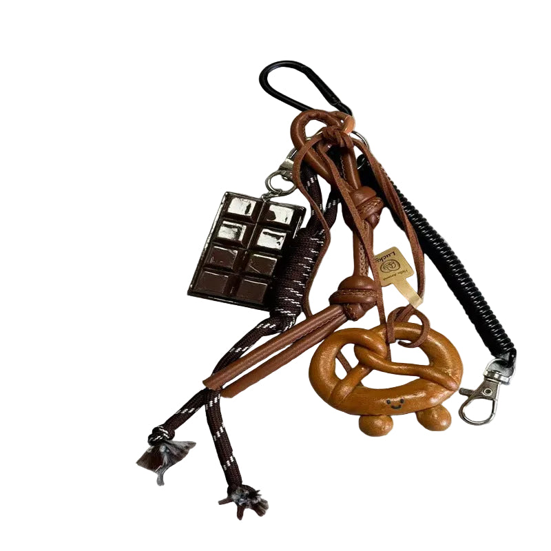 Unisex Sleutelhanger Met Voedselthema Speels Ontwerp 0