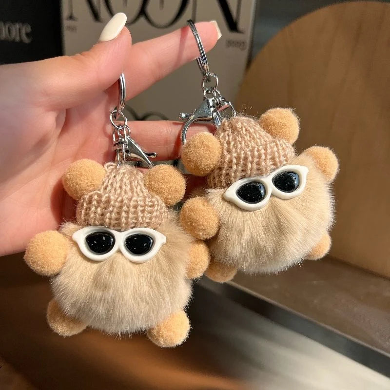 Unisex Sleutelhanger Pluche Cactus Speels Design 1
