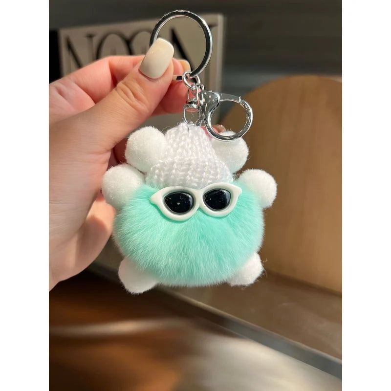 Unisex Sleutelhanger Pluche Cactus Speels Design 10