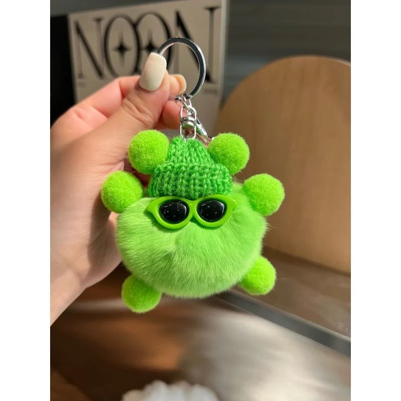 Unisex Sleutelhanger Pluche Cactus Speels Design 13
