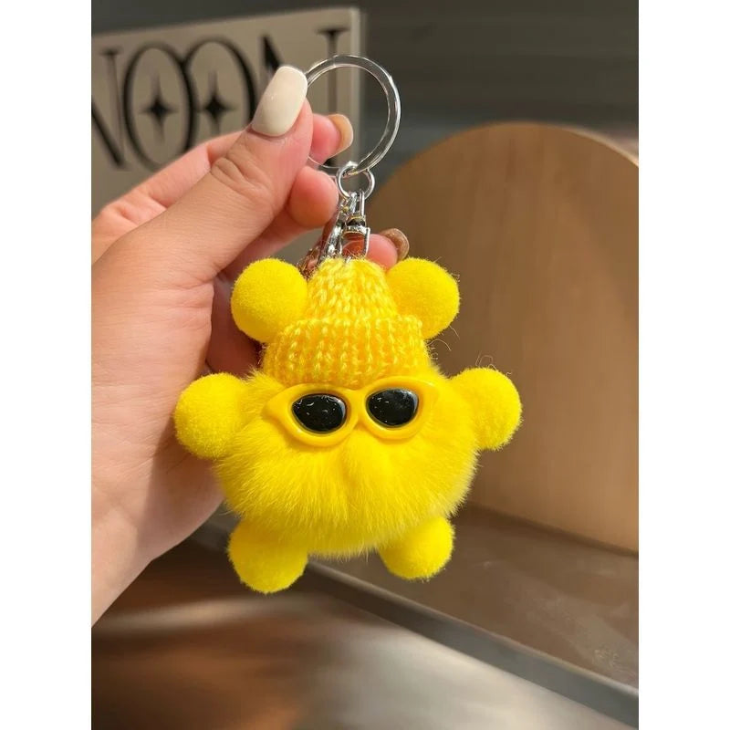 Unisex Sleutelhanger Pluche Cactus Speels Design 18