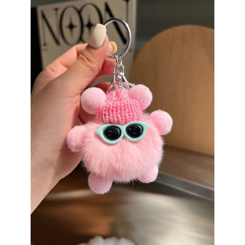 Unisex Sleutelhanger Pluche Cactus Speels Design 19