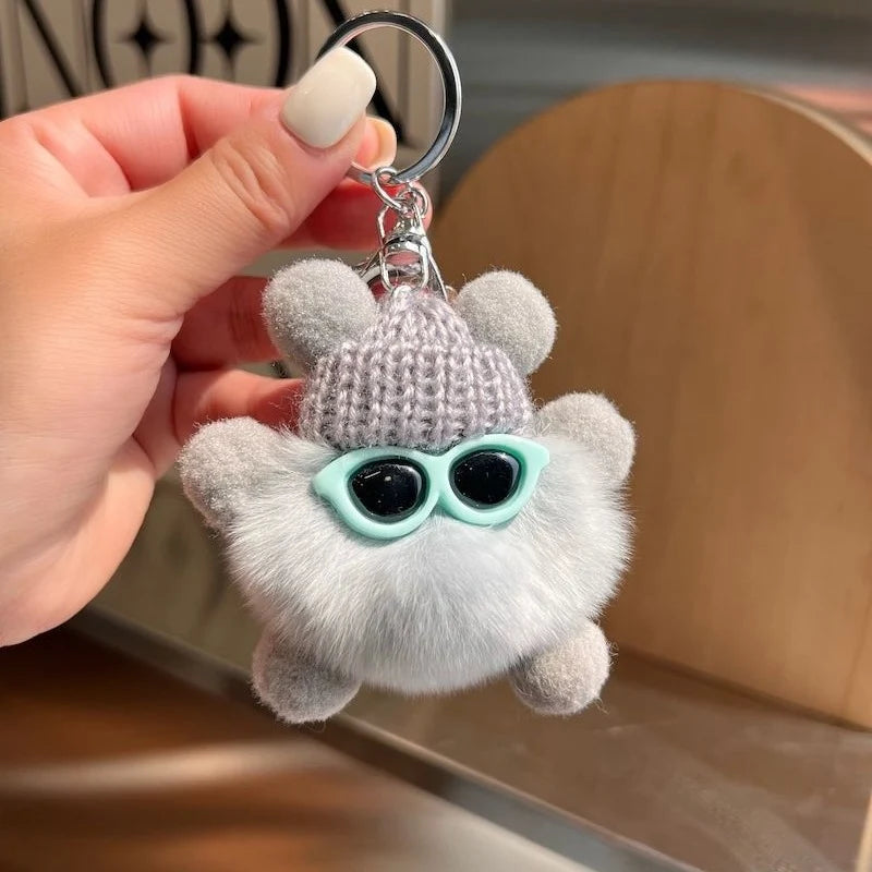 Unisex Sleutelhanger Pluche Cactus Speels Design 2