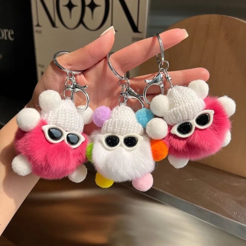 Unisex Sleutelhanger Pluche Cactus Speels Design 4