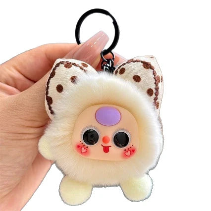 Unisex Sleutelhanger Pluche Dierfiguur Charmant Accessoire 5
