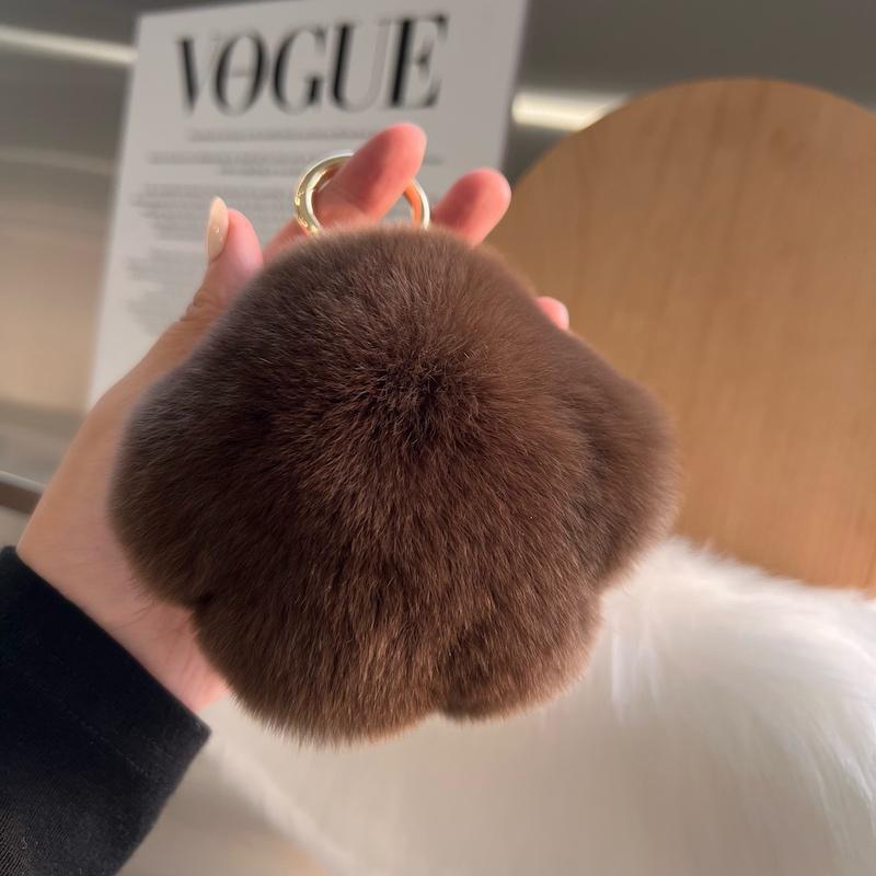 Unisex Sleutelhanger Pluche Poot Design 1