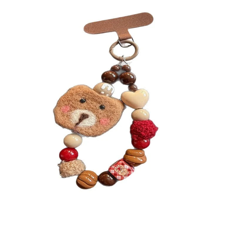 Unisex Sleutelhanger met Berenthema Speels Design 4