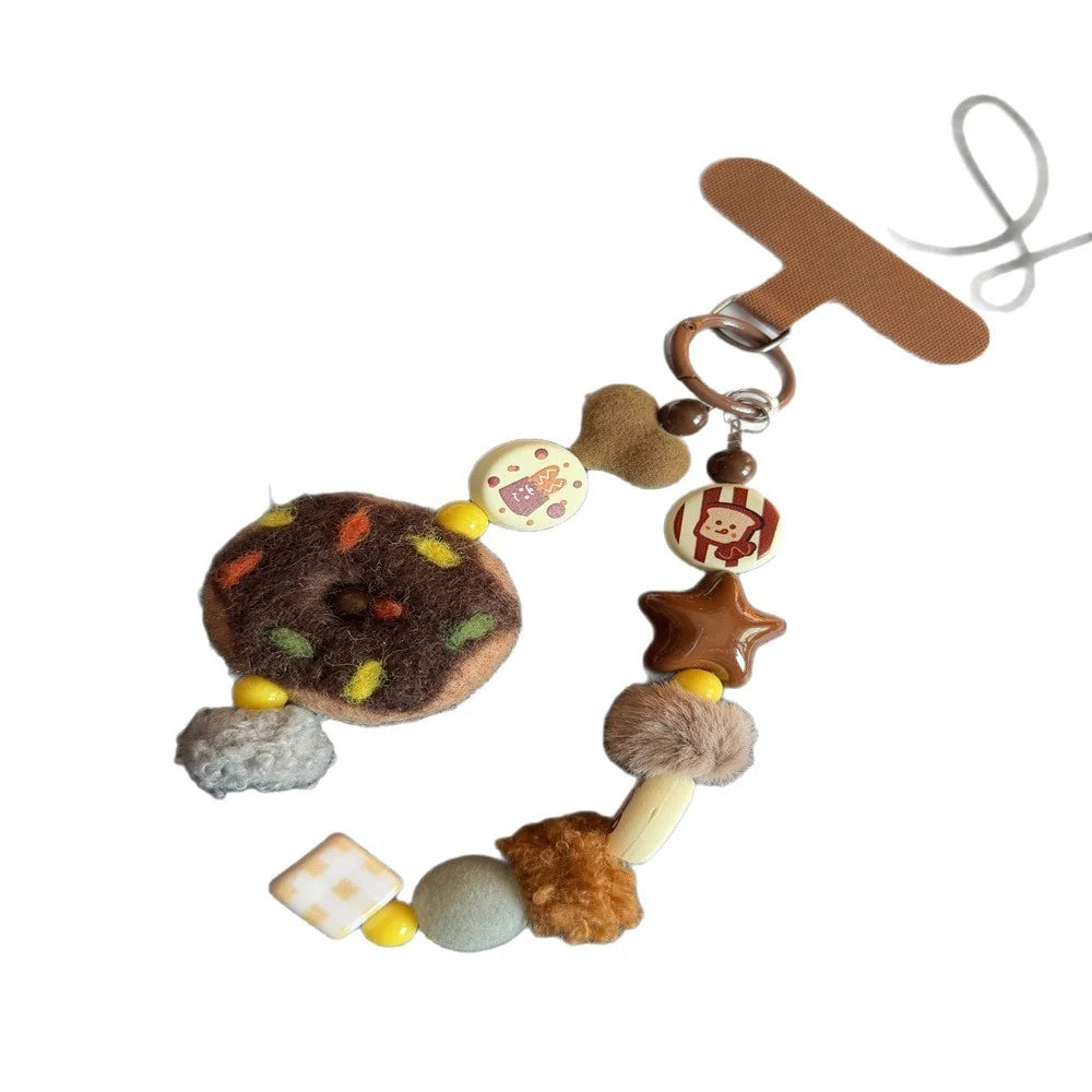 Unisex Sleutelhanger met Speels Voedselthema 4