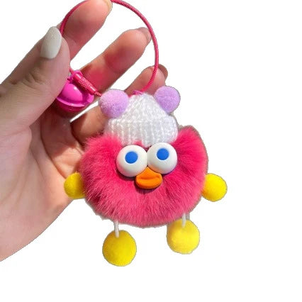Unisex Sleutelhangerset Cartoon Eend Pluche 4