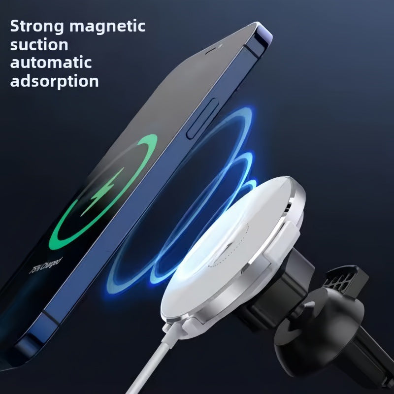 Unisex Smartphone Oplader Magnetisch Draadloos voor Auto 3