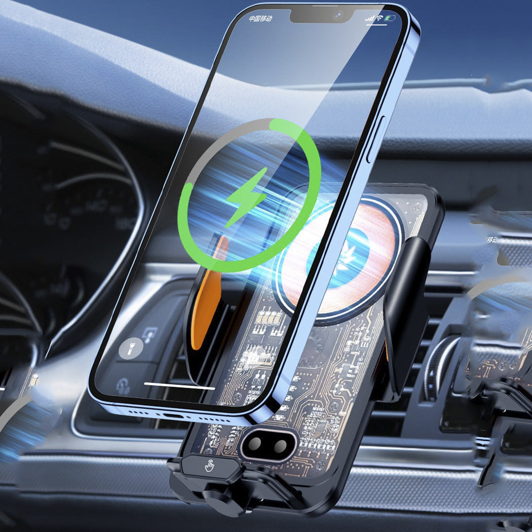 Unisex Smartphonehouder met Draadloze Oplaadfunctie Modern Design 1