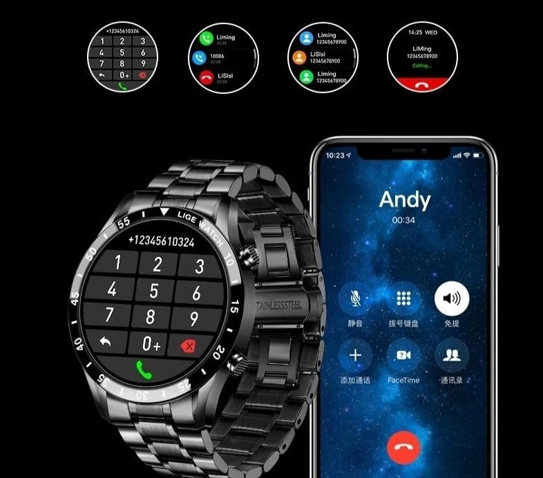 Unisex Smartwatch Met 4G Connectiviteit En Strak Ontwerp 2