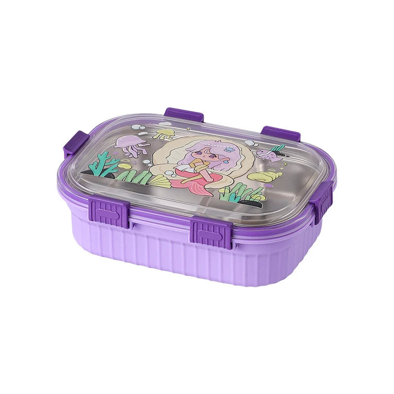 Unisex Snackbewaarcontainer Met Meerdere Compartimenten Thema Design 5