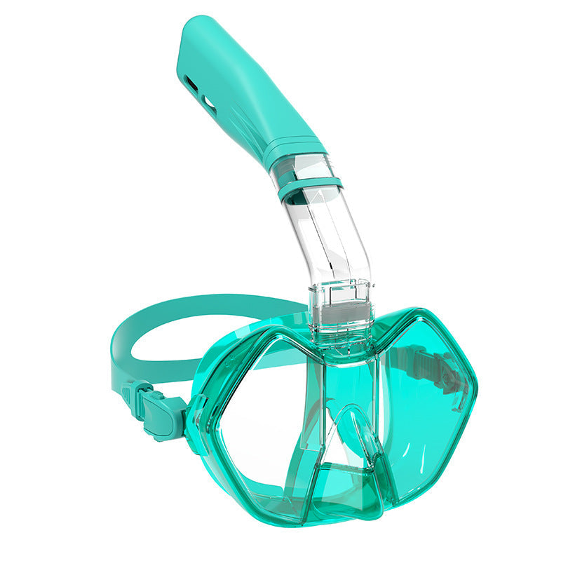 Unisex Snorkelmasker met Ergonomisch Ontwerp en Breed Gezichtsveld 0
