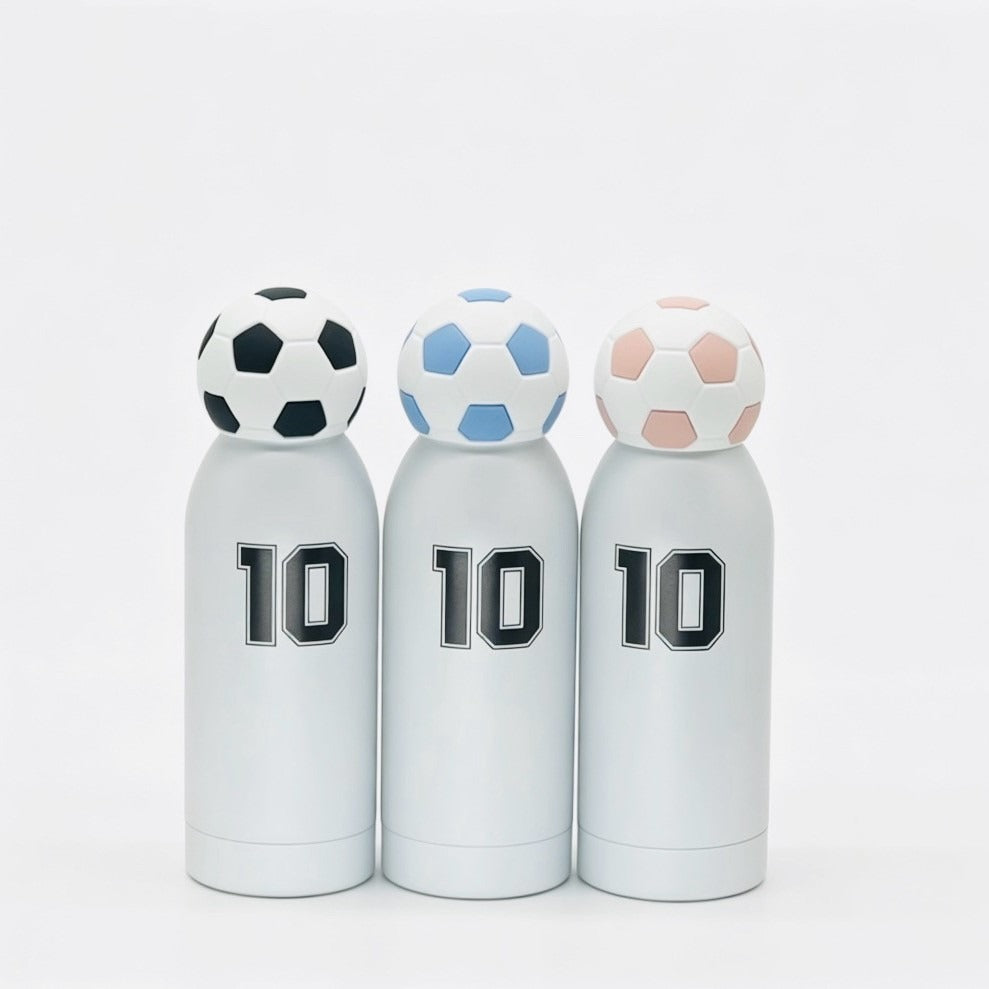 Unisex Sportieve Waterfles Voetbalthema 2