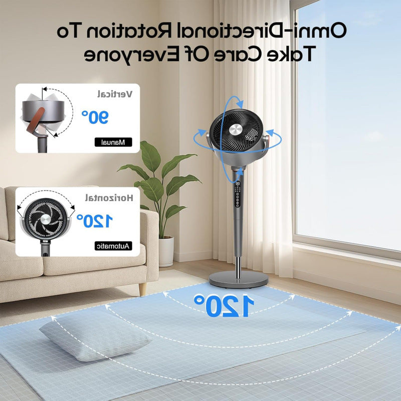 Unisex Staande Ventilator Met Intelligente Bediening 3