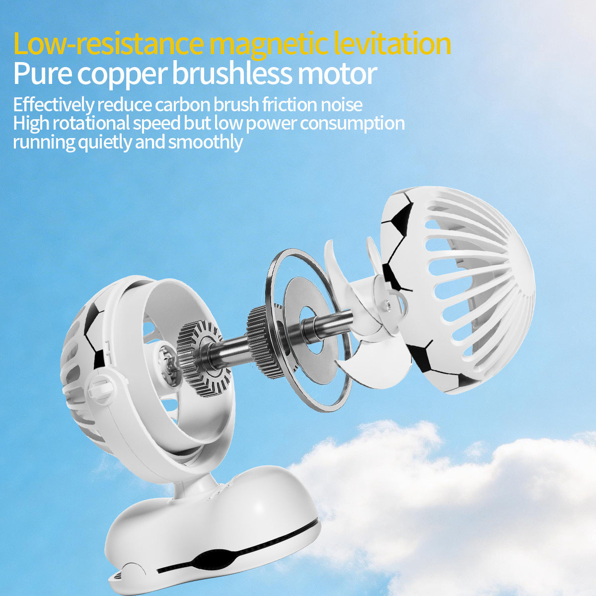 Unisex Tafelventilator Compact en Verstelbaar 1