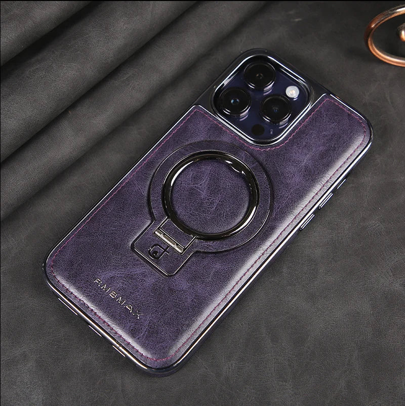 Unisex Telefoonhoesje Met Opvouwbare Ringhouder En Standaardfunctie 8