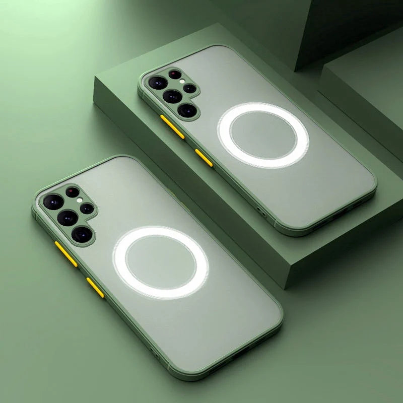 Unisex Telefoonhoesje Schokbestendig voor Samsung Galaxy met MagSafe Compatibiliteit 8