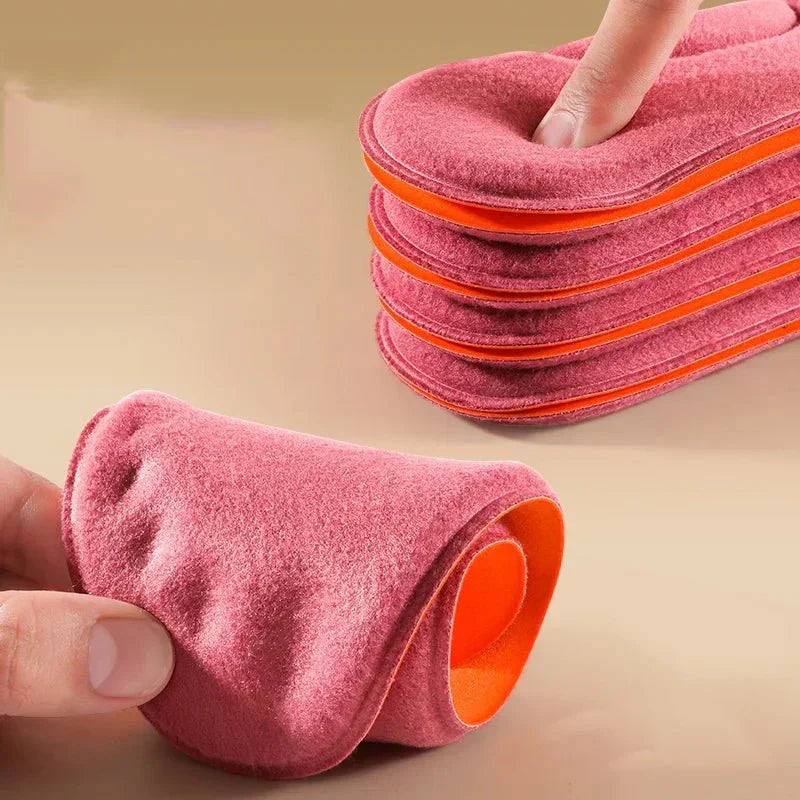 Unisex Thermische Inlegzolen voor Winterse Comfort en Ondersteuning 4