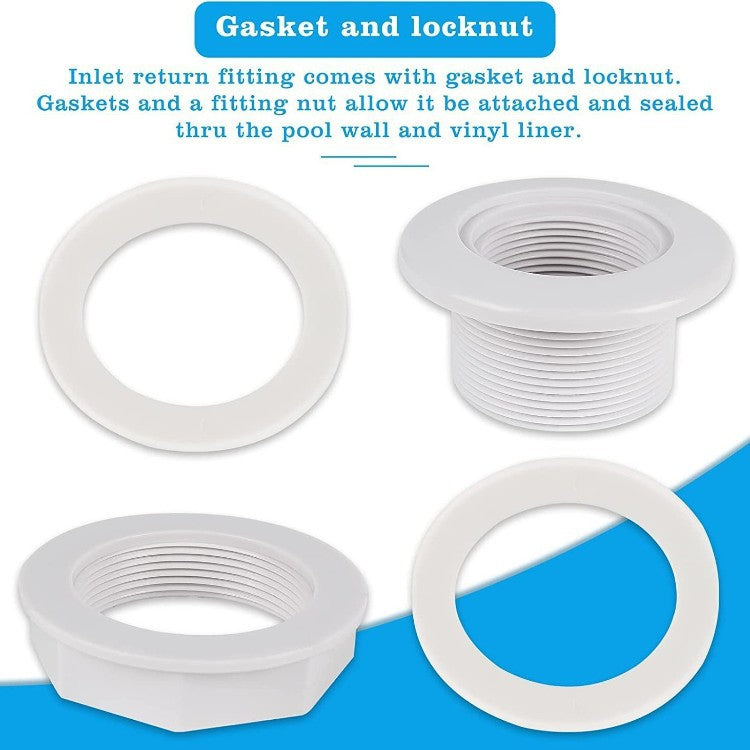 Unisex Verstelbare Toiletpotconnector met Schroefdraad en Afvoerflensadapter 4
